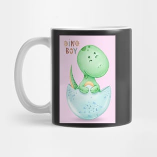 Cute Dino Boy Mug